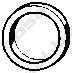  256708 Gasket, exhaust pipe